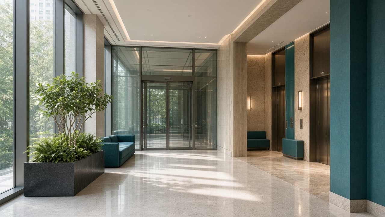 Before an estate visit: visitor passes, cargo lifts and walk-up floors